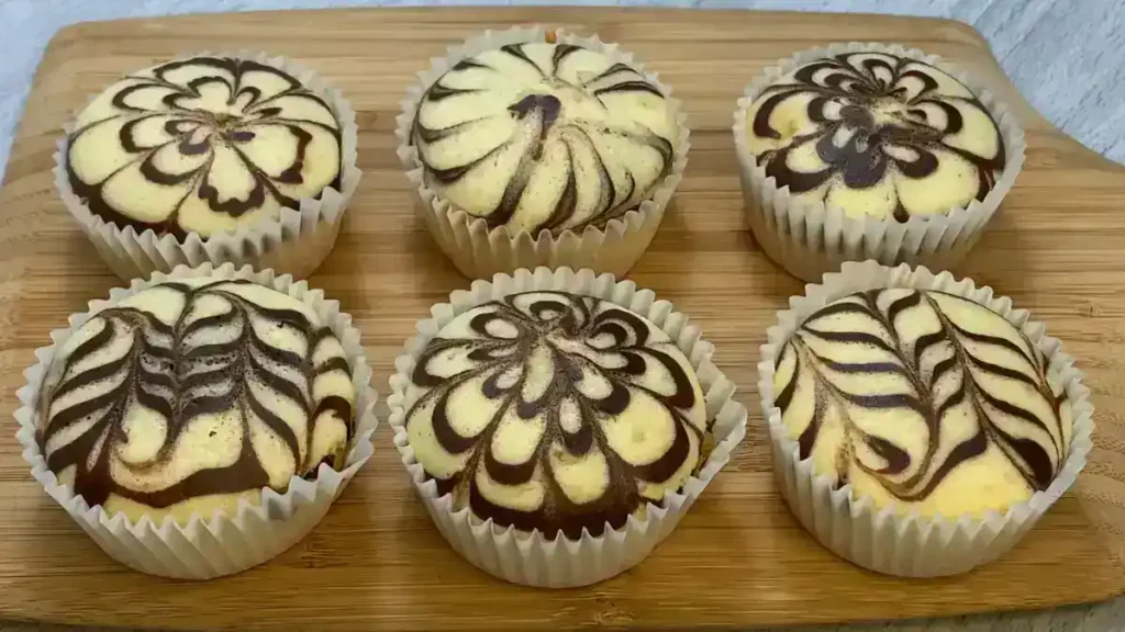 Recette incroyable de cupcakes marbrés moelleux