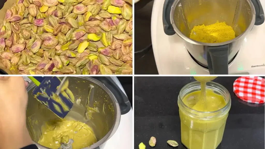Pâte à tartiner pistache  incroyable et facile à faire !