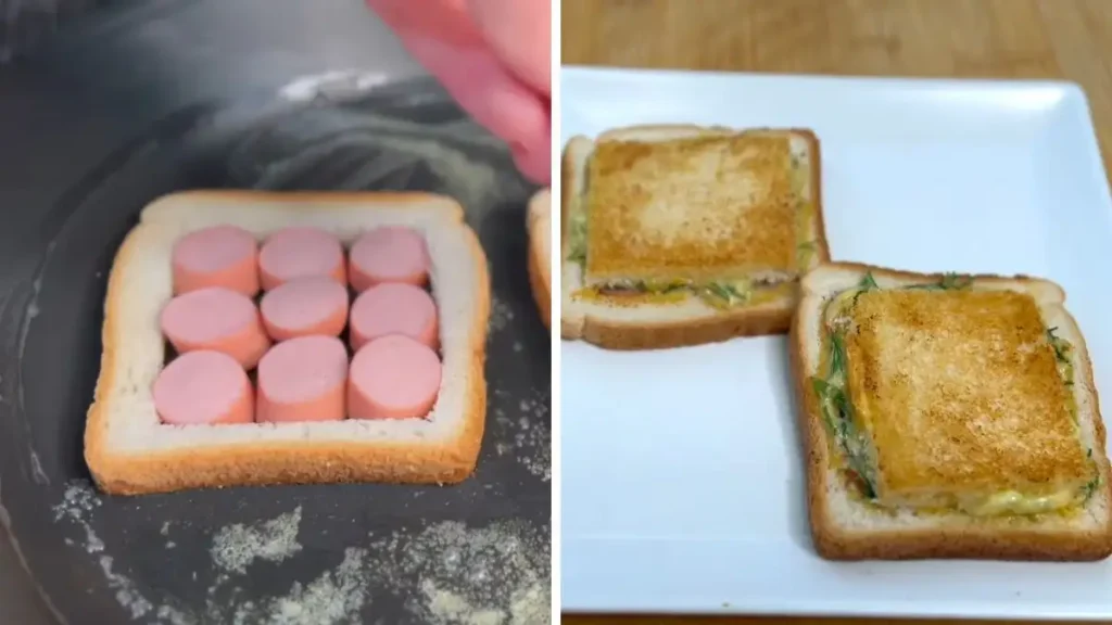 Petit-Déjeuner Rapide : Amour du Sandwich Saucisse