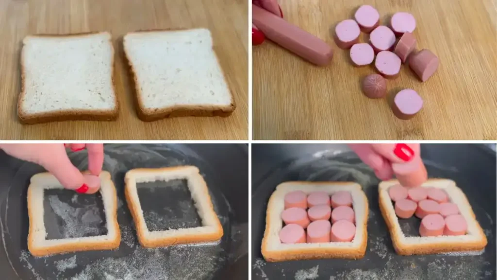 Petit-Déjeuner Rapide : Amour du Sandwich Saucisse