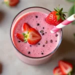 Smoothie Vegan aux Fraises : Recette Délicieuse et Nutritive
