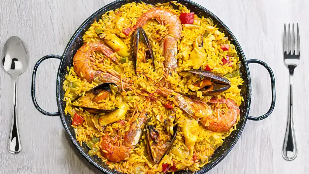 paella art de cuisiner