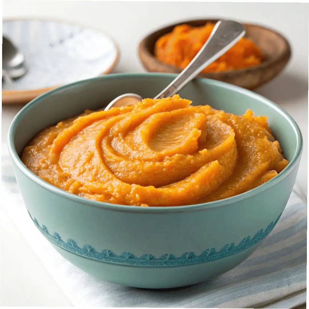 Purée de patate douce facile à préparer, parfaite pour accompagner vos plats ou pour vos recettes sucrées. Découvrez nos astuces simples.